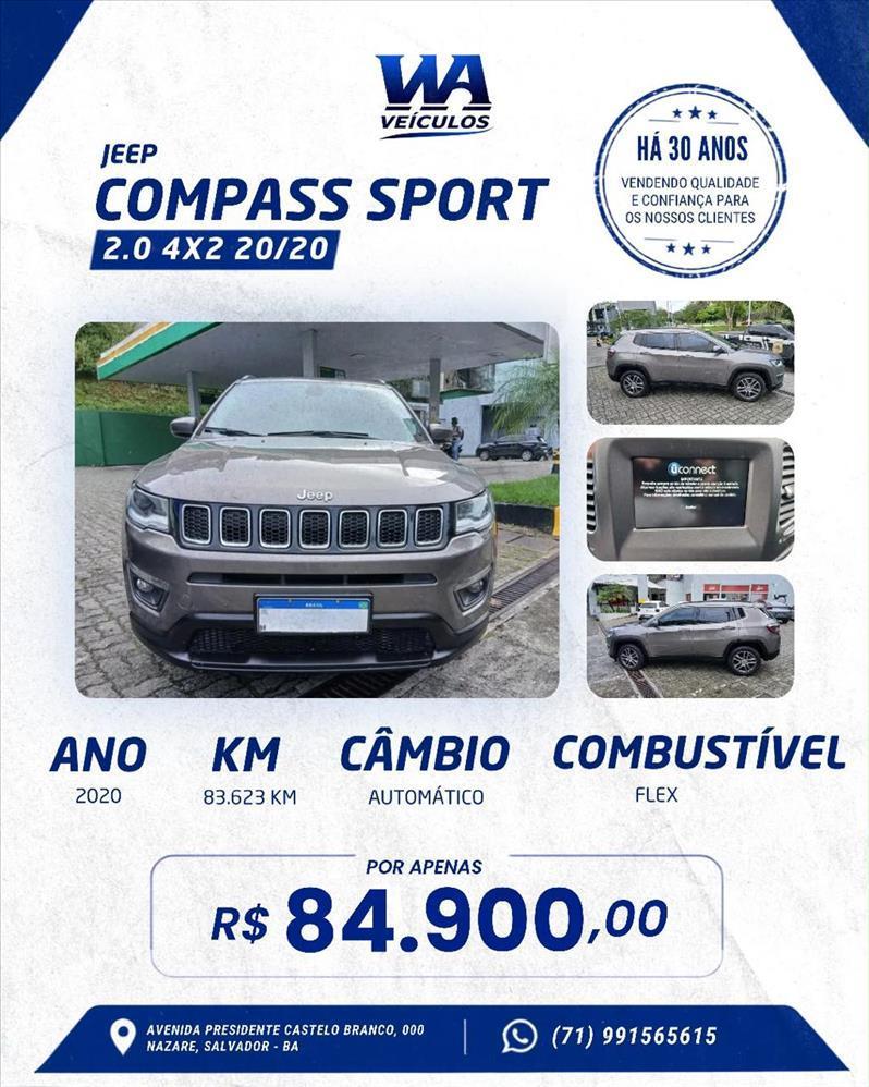 Jeep Compass COMPASS SPORT 2.0 4x2 Flex 16V Aut. 2020