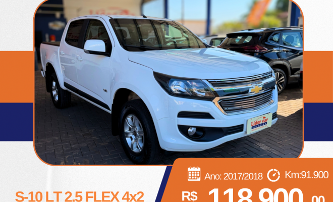 Chevrolet S10 S10 Pick-Up LT 2.5 Flex 4x2 CD Aut. 2018