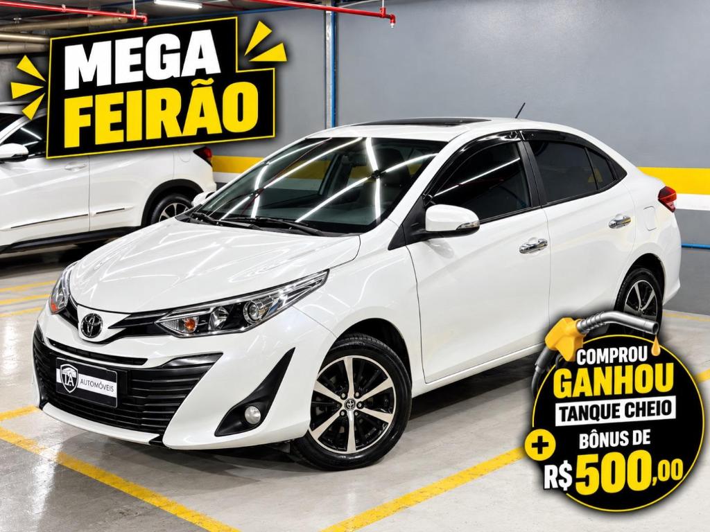 Toyota Yaris 1.5 16V FLEX SEDAN XL LIVE MULTIDRIVE 2019