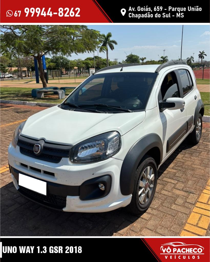Fiat Uno WAY DUAL./GSR 1.3 FLEX 8V 5P 2018