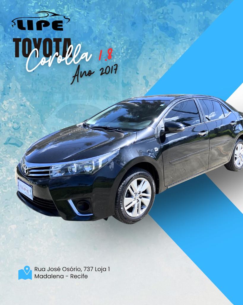 Toyota Corolla Corolla GLi 1.8 Flex 16V Mec. 2017