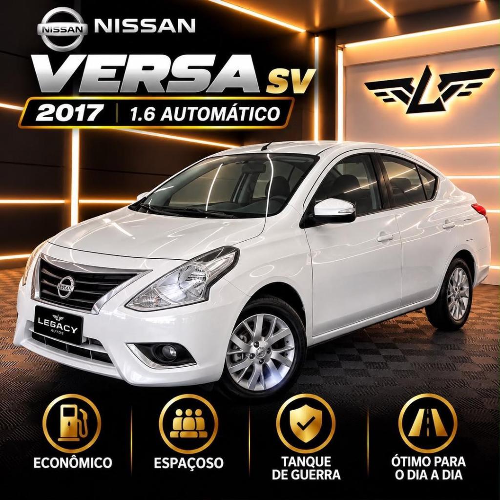 Nissan Versa 1.6 16V FLEX SV 4P MANUAL 2017