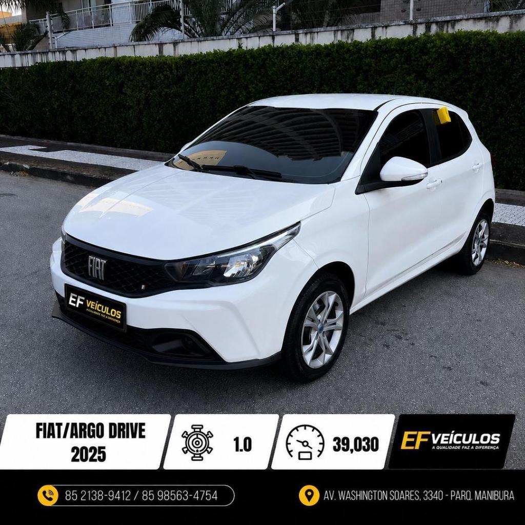 Fiat Argo 1.0 FIREFLY FLEX DRIVE MANUAL 2025