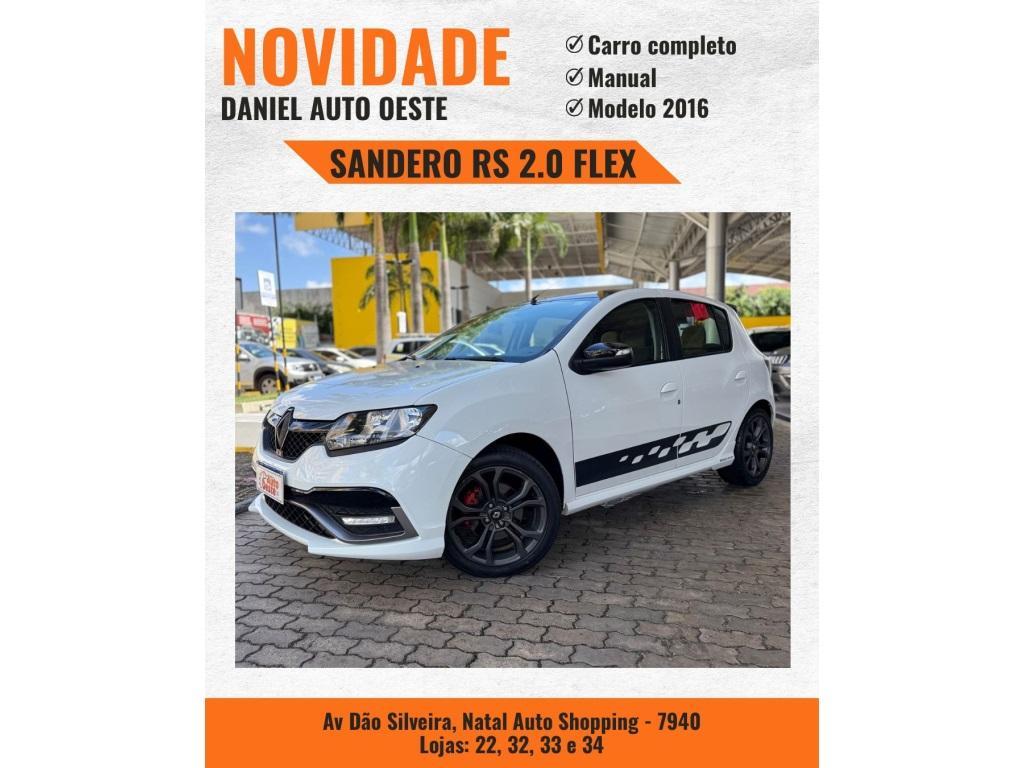 Renault Sandero 2.0 16V HI-FLEX RS MANUAL 2016