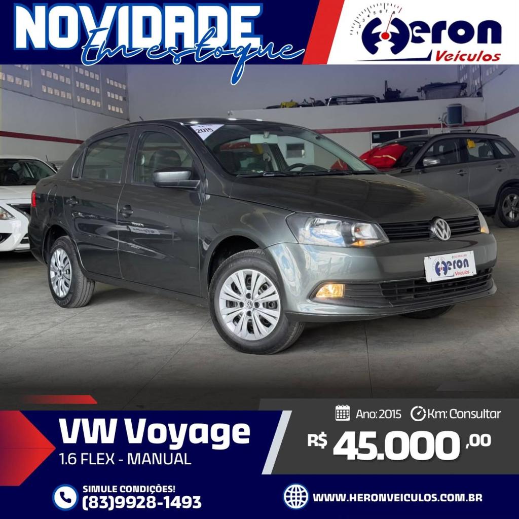 Volkswagen Voyage 1.6 Vht Total Flex Trendline 2015