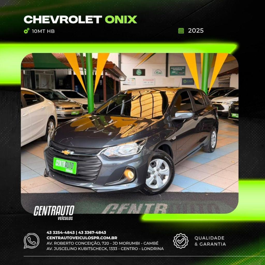 Chevrolet Onix ONIX HATCH LT 1.0 12V Flex 5p Mec. 2025