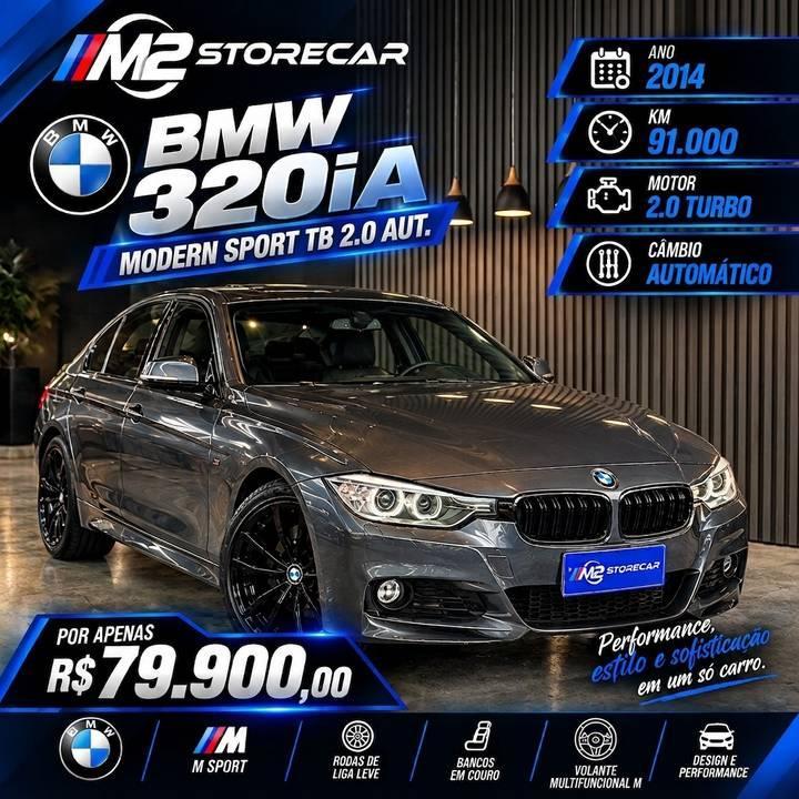 BMW 320I GT SPORT 2.0 AT 2014