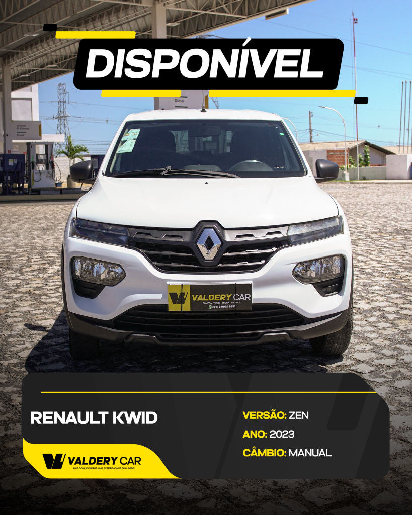 Renault Kwid 1.0 12V SCE FLEX INTENSE MANUAL 2023