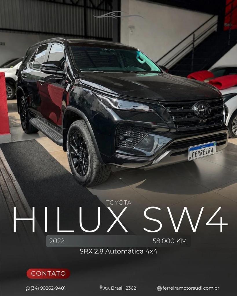 Toyota Hilux Sw4 Hilux SW4 SRX 4x4 2.8 TDI 16V Dies. Aut. 2022
