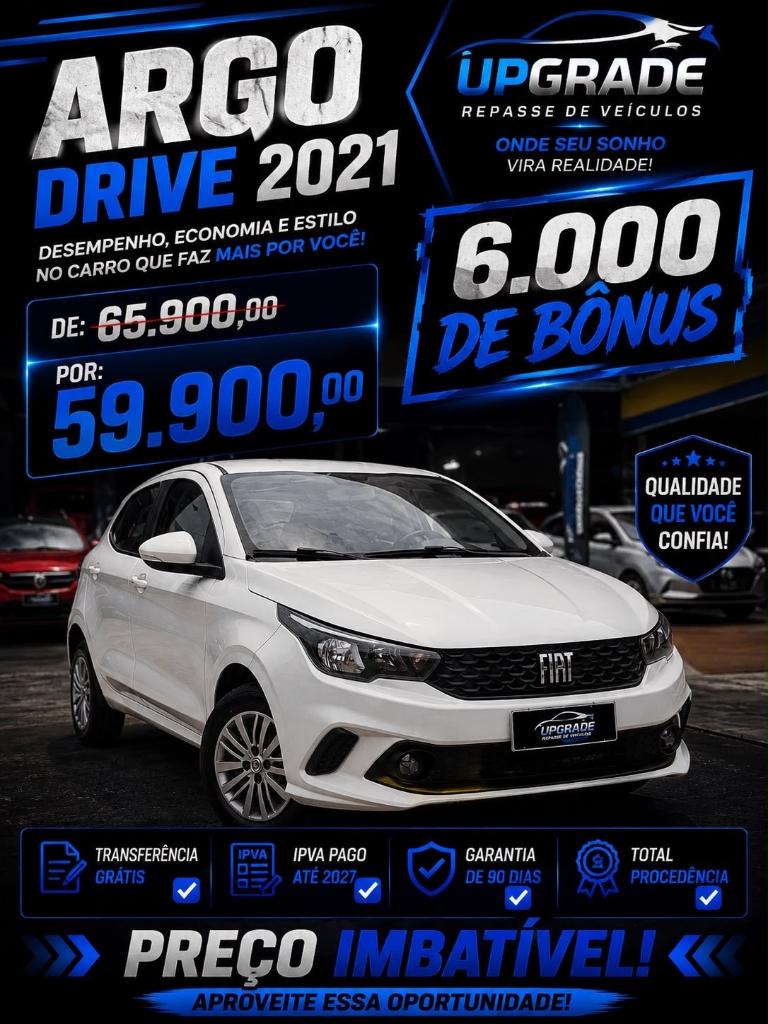 Fiat Argo ARGO DRIVE 1.0 6V Flex 2021