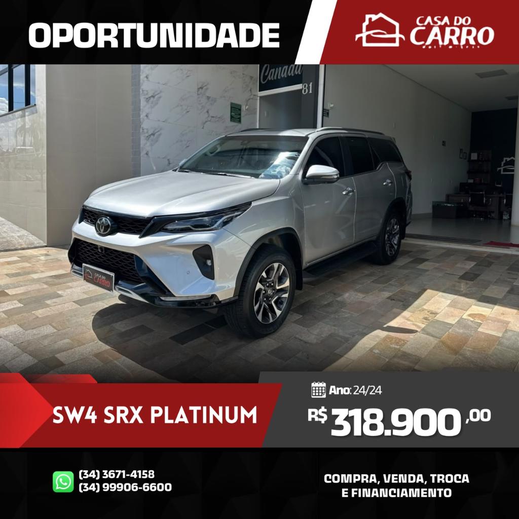 Toyota Sw4 2.8 Tdi Srx Platinum 7l Auto 4wd 2024