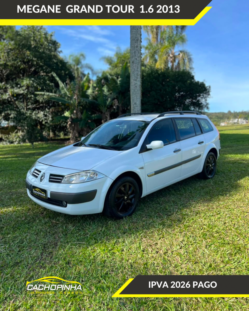 Renault Megane Megane Grand Tour Dynam. Hi-Flex 1.6 16V 2013