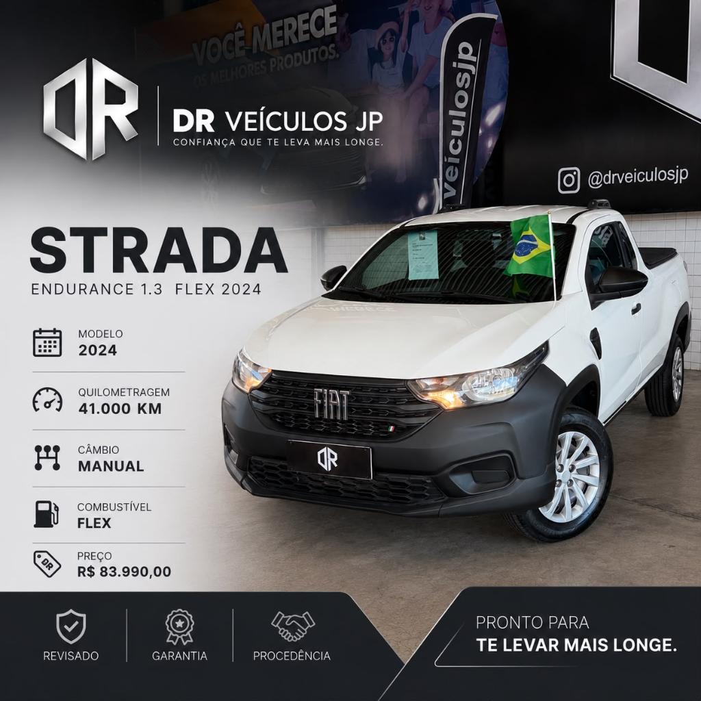 Fiat Strada Strada Endurance 1.3 Flex 8V CS Plus 2024