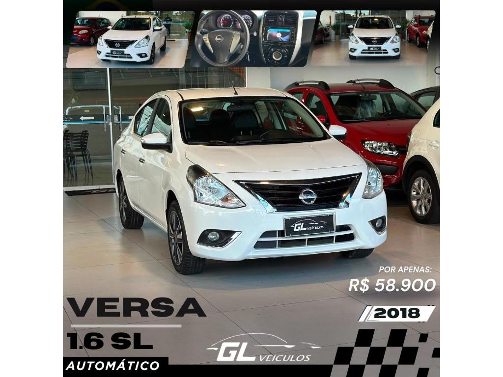 Nissan Versa VERSA SL 1.6 16V FlexStart 4p Aut. 2018