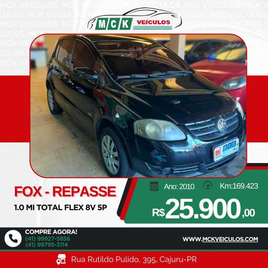 Volkswagen Fox Fox 1.0 Mi Total Flex 8V 3p 2010