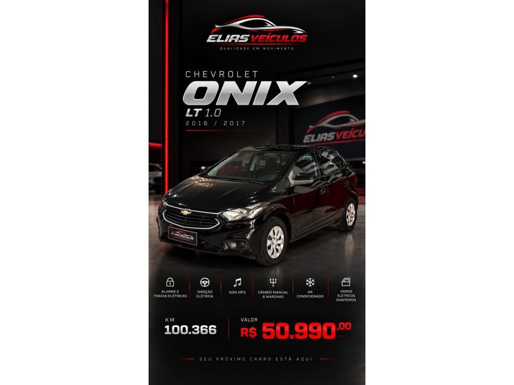 Chevrolet Onix ONIX HATCH LT 1.0 8V FlexPower 5p Mec. 2017