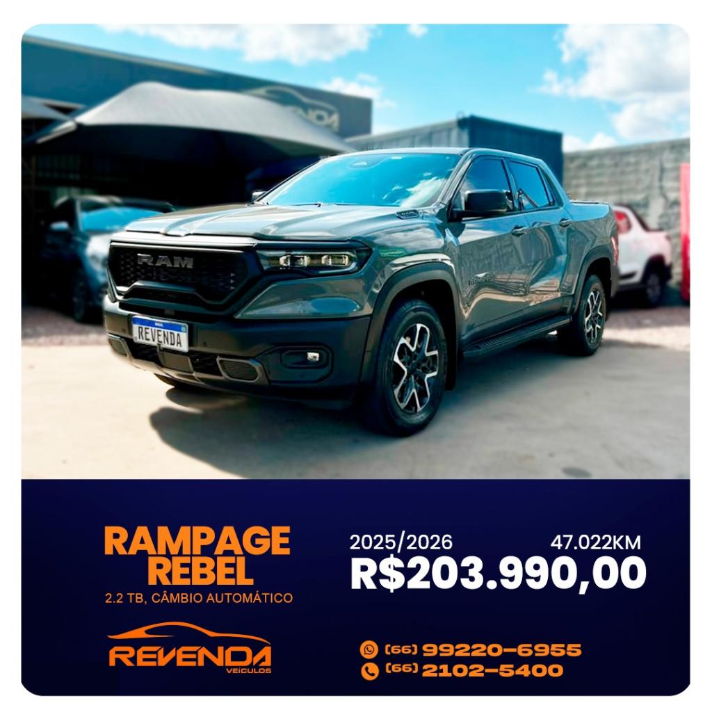 Ram Rampage 2.2 Td Rebel Auto 4wd 2026