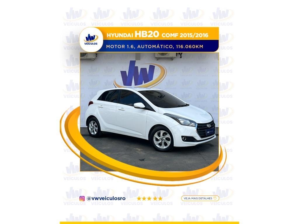 Hyundai Hb20 COMFORT PLUS 1.6 16V AT FLEX 2016