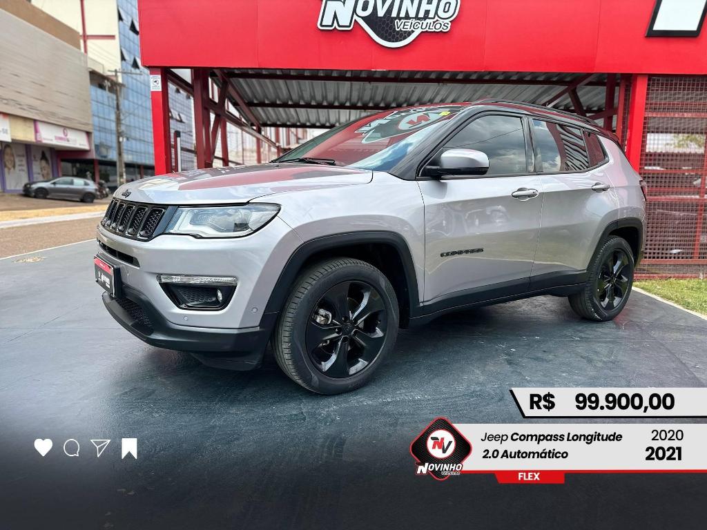 Jeep Compass 2.0 16V DIESEL LONGITUDE 4X4 AUTOMÁTICO 2021