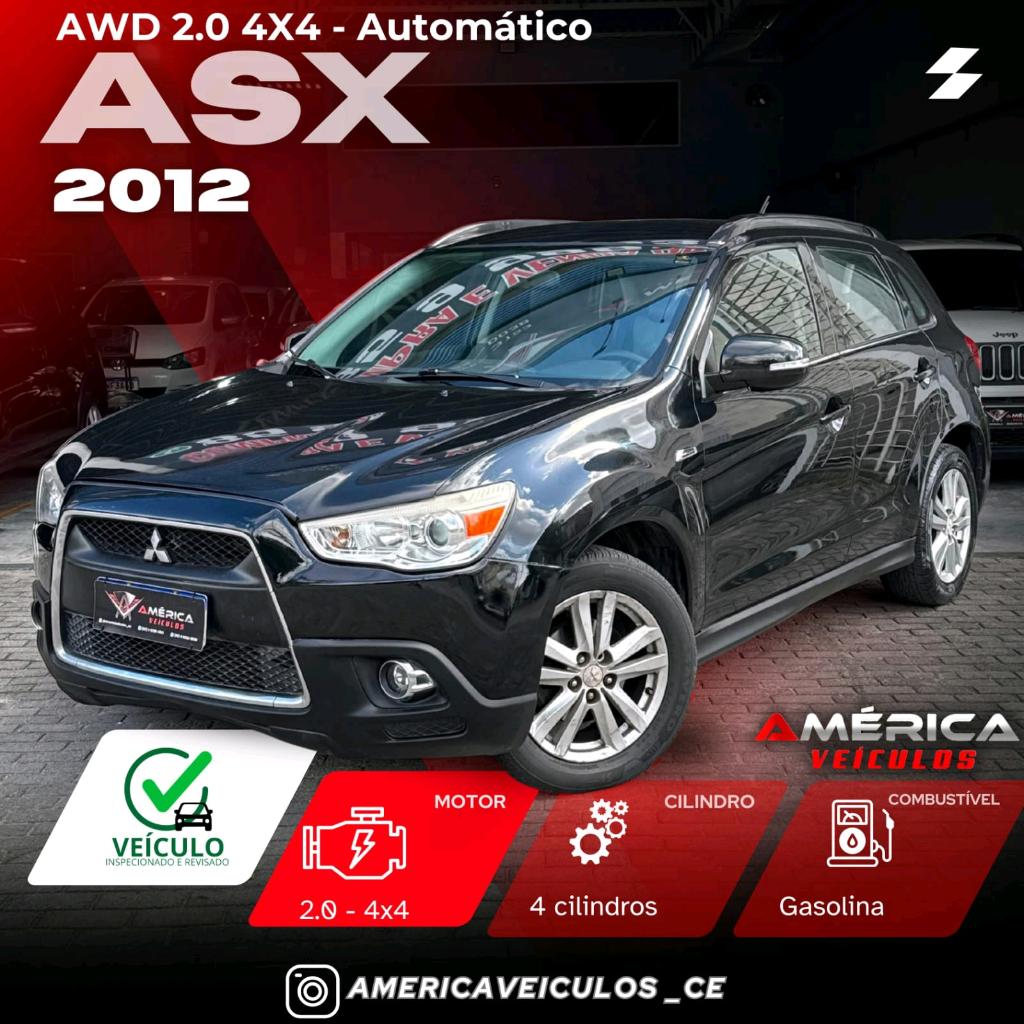Mitsubishi Asx 2.0 Cvt Auto 4wd 2012