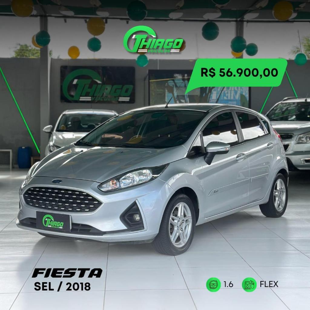 Ford Fiesta Fiesta SEL 1.6 16V Flex  Aut. 5p 2018