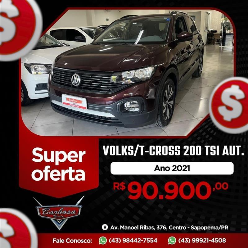 Volkswagen T-Cross T-Cross 200 TSI 1.0  Flex 12V 5p Aut. 2021