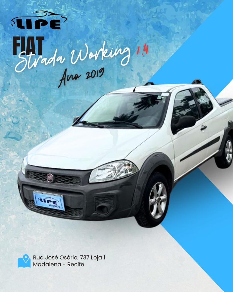Fiat Strada Strada Working HARD 1.4 Fire Flex 8V CD 2019