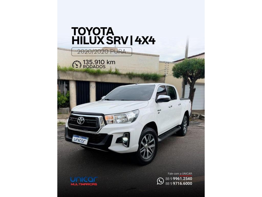 Toyota Hilux Hilux CD SRV 4x4 2.7 Flex 16V Aut. 2020