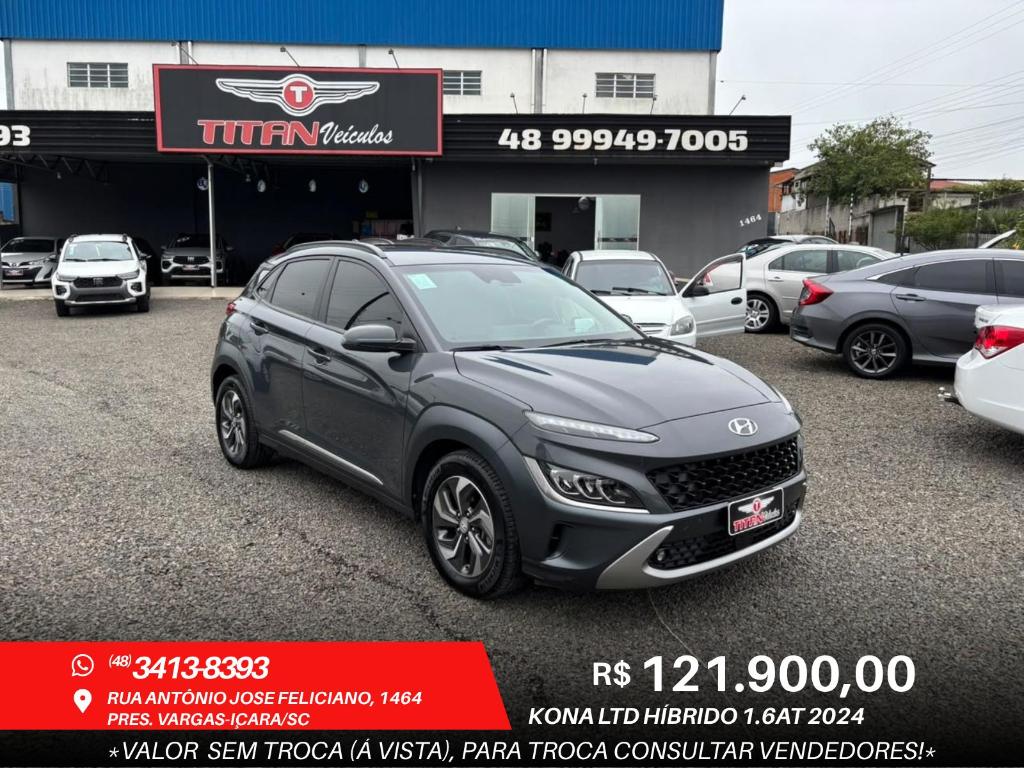 Hyundai Kona KONA 1.6 16V Aut. (Hibrido) 2024