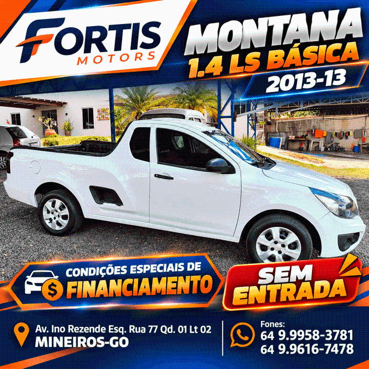 Chevrolet Montana LS 1.4 ECONOFLEX 8V 2P 2013