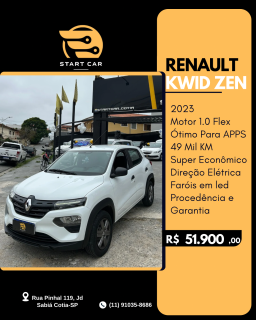Foto do veículo Renault Kwid 1.0 Zen