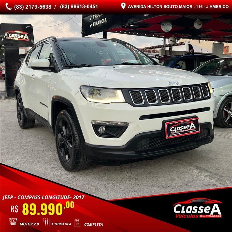 Jeep Compass 2.0 16V DIESEL LONGITUDE 4X4 AUTOMÁTICO 2017