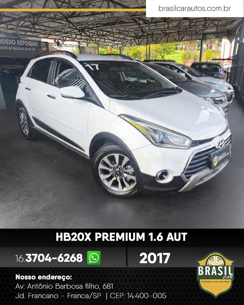 Hyundai Hb20X 1.6 16V FLEX DIAMOND PLUS AUTOMÁTICO 2017