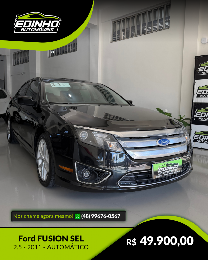 Ford Fusion Fusion SEL 2.5 16V 173cv Aut. 2011