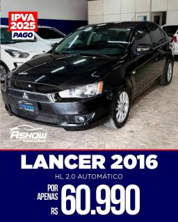 Foto do veículo Mitsubishi Lancer Hl 2.0 16v 160cv Aut.