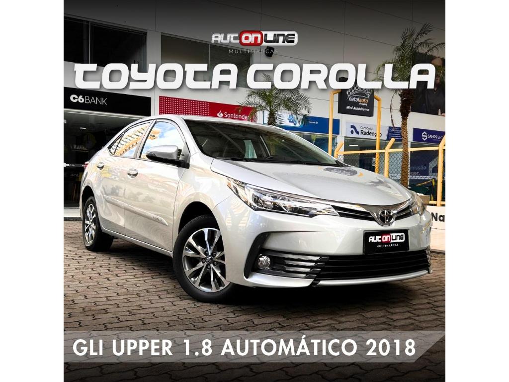 Toyota Corolla Corolla GLi Upper 1.8 Flex 16V Aut. 2018