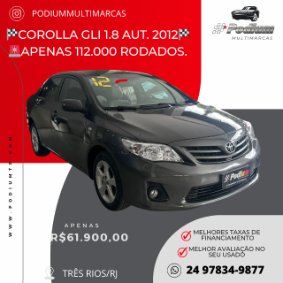 Foto do veículo Toyota Corolla 1.8 Dual Vvt-i Flex Gli