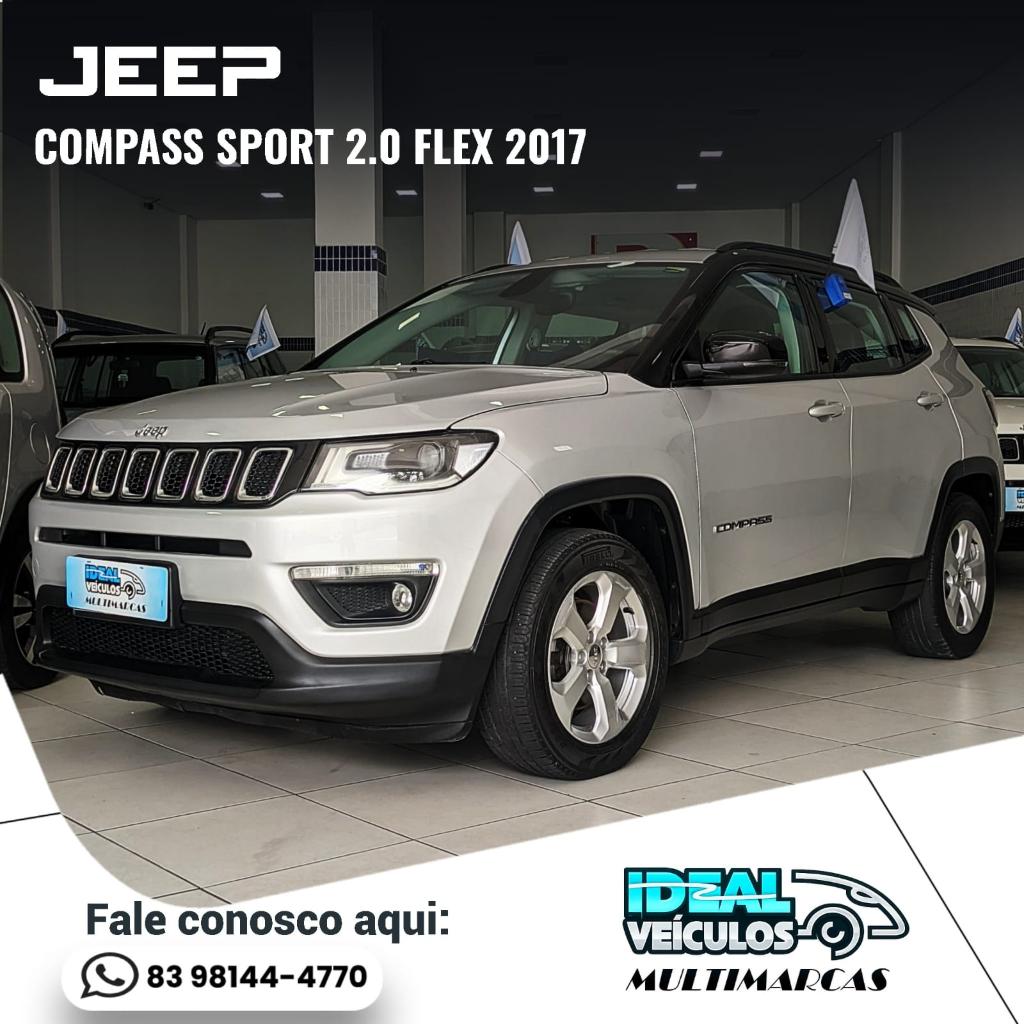 Jeep Compass 2.0 16V FLEX SPORT AUTOMÁTICO 2017