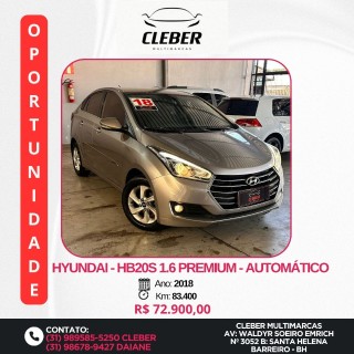 Foto do veículo Hyundai Hb20s 1.6 16v Vision 4p Automático Flex