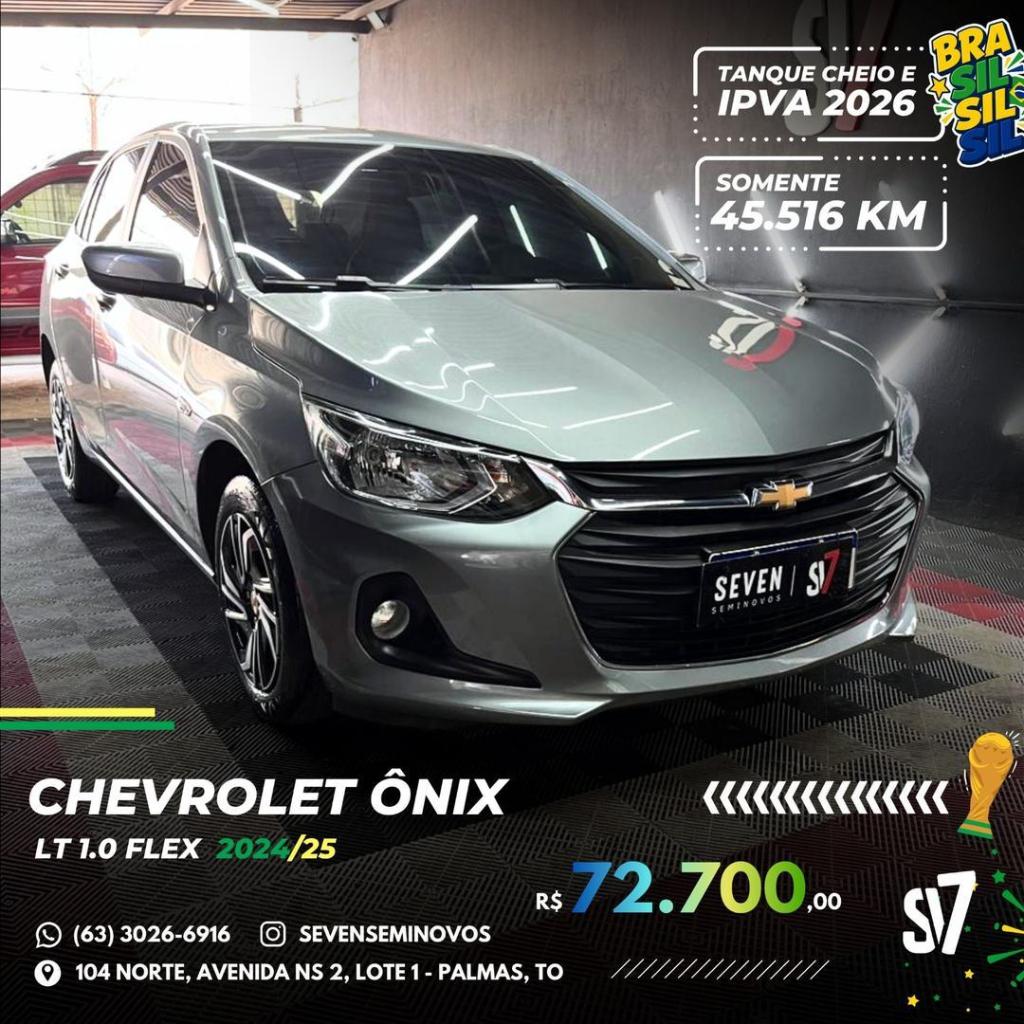 Chevrolet Onix ONIX HATCH LT 1.0 12V Flex 5p Mec. 2025