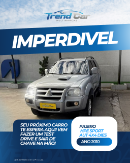 Foto do veículo Mitsubishi Pajero Sport 2.5 D 4wd Hpe Auto