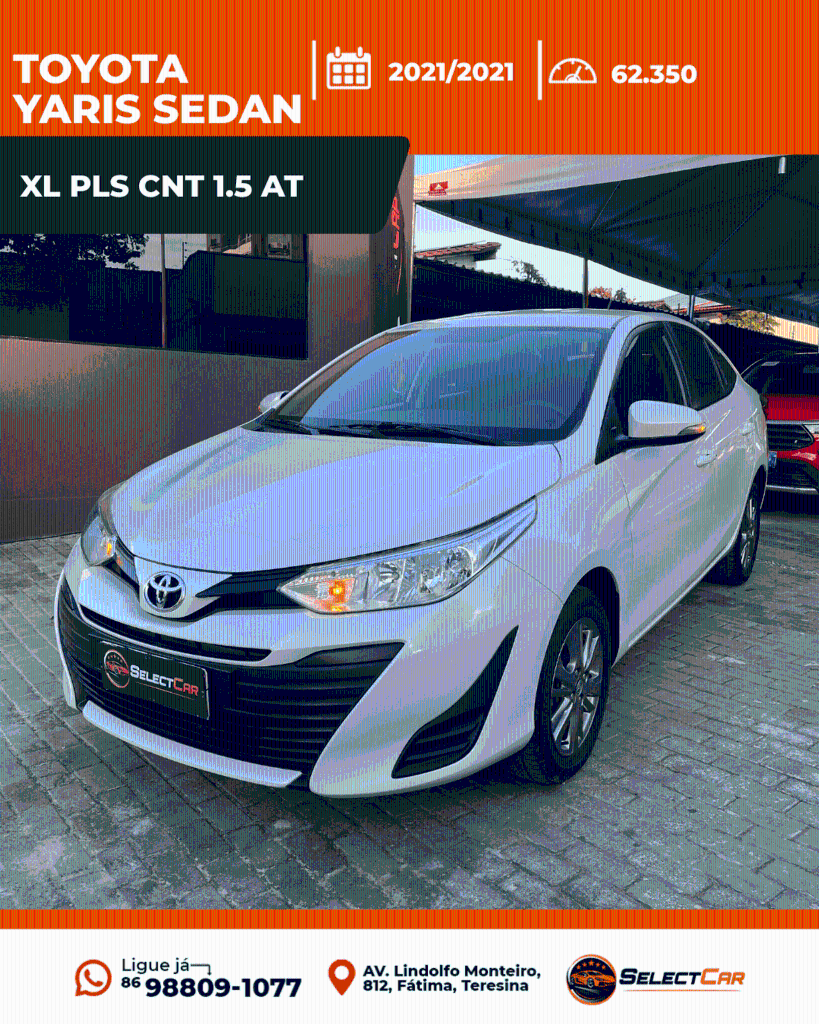 Toyota Yaris YARIS XL Sedan 1.5 Flex 16V 4p Aut. 2021