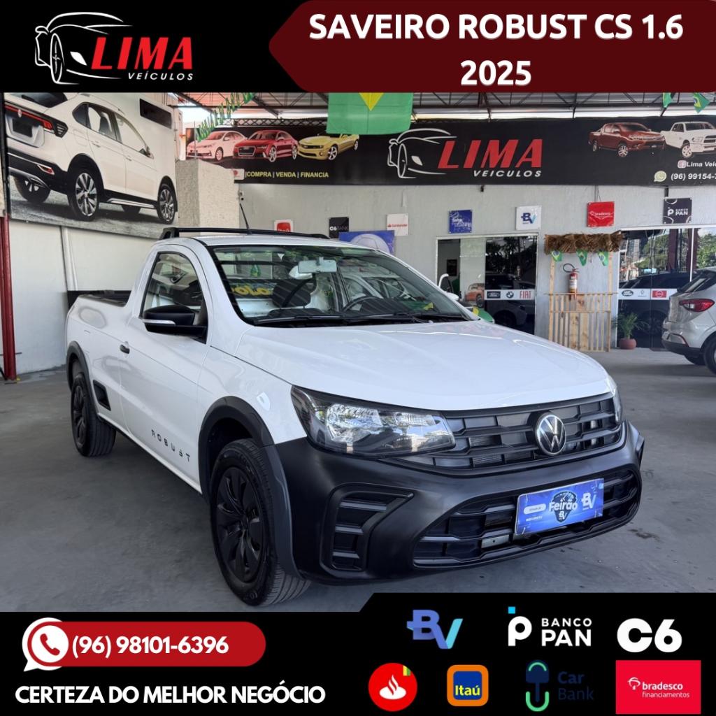Volkswagen Saveiro Saveiro Robust 1.6 Total Flex 8V 2025