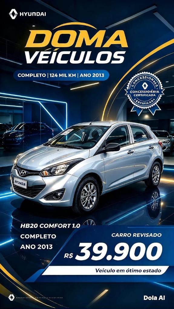Hyundai Hb20 1.0 12V FLEX COMFORT MANUAL 2013
