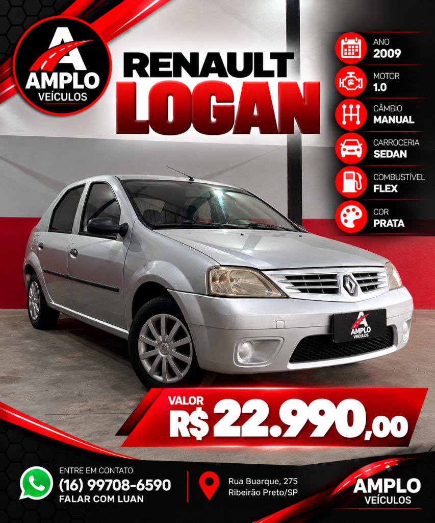 Renault Logan LOGAN EXPRES./EXP. UP HI-FLEX 1.0 16V 4P 2009