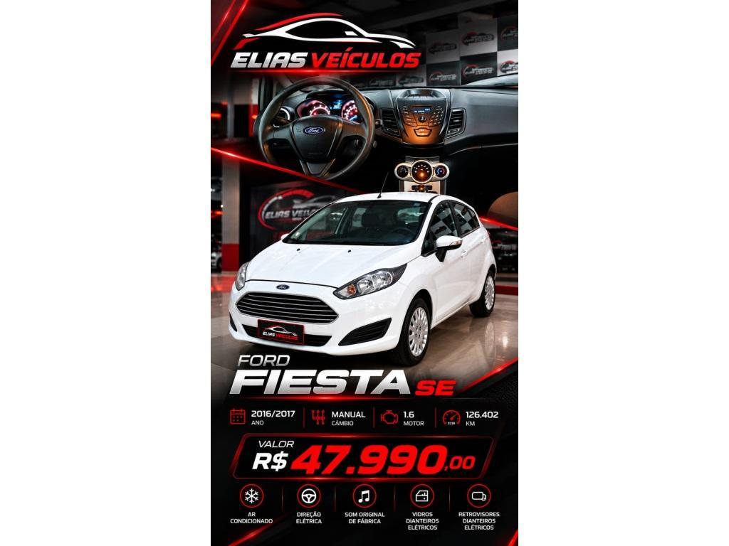 Ford Fiesta 1.6 ROCAM SE 8V FLEX 4P MANUAL 2017