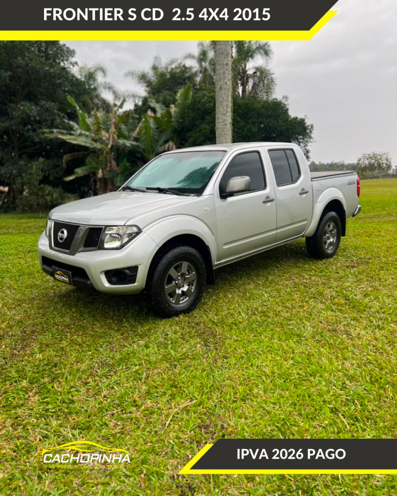 Nissan Frontier Frontier S CD 4x4 2.5 TB Diesel 2015