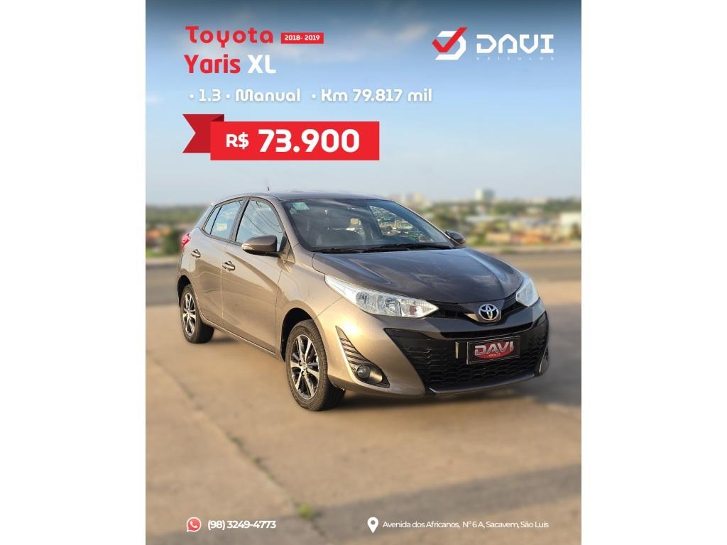 Toyota Yaris YARIS XL 1.3 Flex 16V 5p Mec. 2019