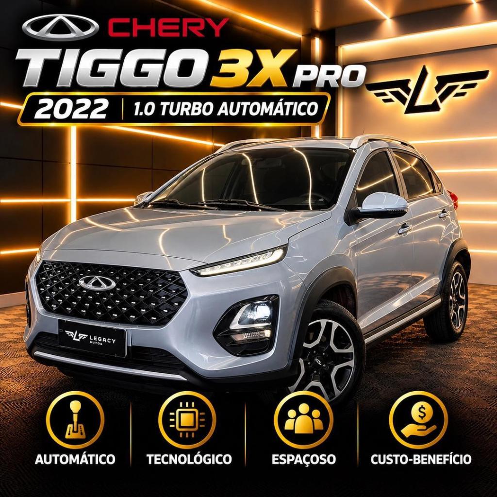 Caoa Chery Tiggo 3x 1.0 T Pro Cvt 2022