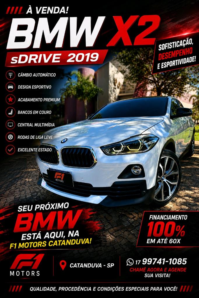 BMW X2 SDRIVE20I M SPORT X 2.0 TB 2019